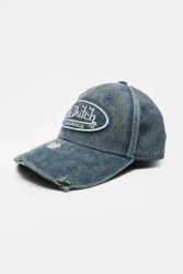 Von Dutch Denver Snapback Cap - Denim Blue Einheitsgroesse Damen