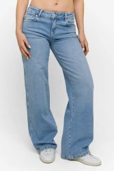 Tally Weijl Straight Leg Jeans - Blue 32 Damen