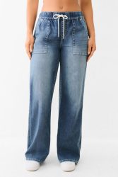 True Religion Bobbi Jogger Pant - Glowing Moon 26 Damen