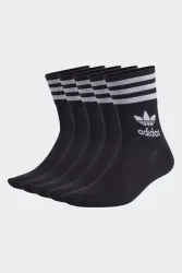 Adidas Originals Fünferpack Socken - Schwarz EU43-45
