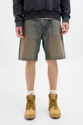 Jack & Jones Alex Original Jeansshorts - Blue Denim XS Herren