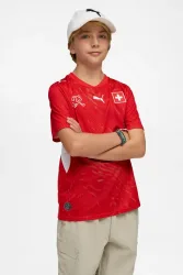 Puma - Fussball Trikot, Switzerland 26 Home Kids, 176, Rot