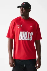 New Era Mesh T-Shirt - Red M Herren