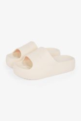 Tommy Jeans Plateau Pantoletten - Newsprint EU39-40 Damen