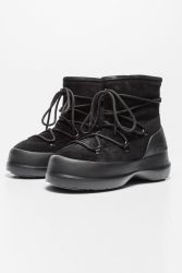 Moon Boot Luna Wildleder Schneestiefelette - Black EU37 Damen