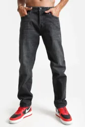 Jack & Jones Mike Tapered Fit Jeans L32 - Black Denim 29/32 Herren