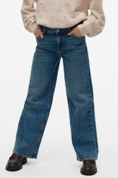 Vero Moda Tessa Wide Leg Jeans - Medium Blue 140 Kids