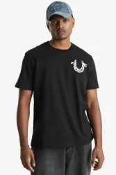 True Religion T-Shirt - Jet Black M Herren