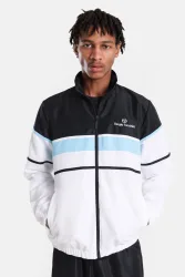 Sergio Tacchini Scorpione Trainingsjacke - Black + Baltic Sea L Herren