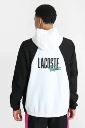 Lacoste Trainingsjacke - White + Black + Rose S Herren