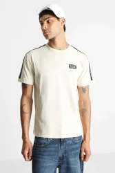 EA7 Emporio Armani T-Shirt - Almond Milk L Herren