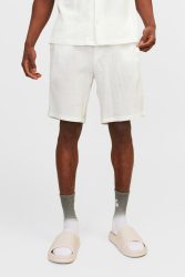 Jack & Jones JPSTJAIDEN Shorts aus Seersucker - Cloud Dancer L Herren