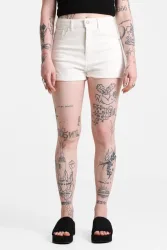 Tally Weijl Jeansshorts - Offwhite 32 Damen