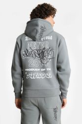 Hoodrich Stamp Tag Oversize Kapuzensweatjacke - Sedona Sage M Herren