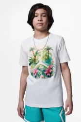 Jordan Flight Essentials T-Shirt - White XL Kids