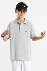 Lacoste - Polo Shirt, 16A, Grau Melange