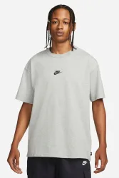 Nike Premium Essentials Oversize T-Shirt - Light Grey Heather M Herren