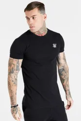 Siksilk T-Shirt - Black L Herren