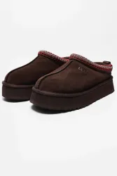 UGG Tazz gefütterte Plateau Slipper - Dusted Cocoa EU37 Damen