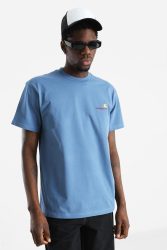 Carhartt WIP American Script T-Shirt - Sorrent S Herren