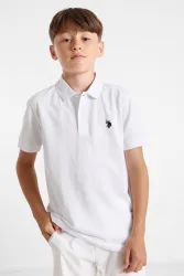 U.S. Polo Assn. Poloshirt - White 12 Kids