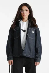 Carhartt WIP Louis Jeans-Overshirt - Blue M Damen