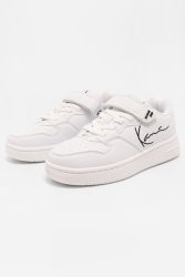 Karl Kani 89 Logo Kids Sneaker - White + Black EU29+