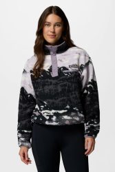 Columbia Helvetia Sherpa Sweater - Shale Purple Sisters M Damen