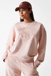 New Era Oversize Sweatshirt - Apricot XS Damen