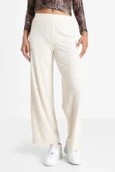 Only Emma Nella Stoffhose - Pumice Stone S Damen