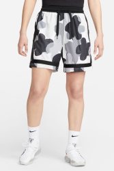 Nike Mesh Shorts - Grau + Schwarz + Weiss M Damen