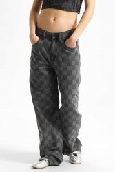 Vans Sirelle Novelty Baggy Fit Jeans - Faded Black 24 Damen