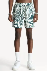 Only & Sons Shorts aus Waffelstoff - Antique White + Dark Sea M Herren