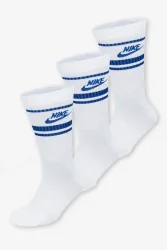 Nike Dreierpack Socken - Weiss + Game Royale EU34-38