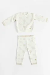 Guess Baby-Set - Offwhite 3-6m