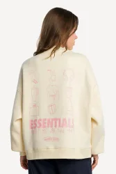 Another Cotton Mat Essentials Oversize Sweatshirt - Butter S Damen