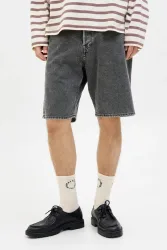 Jack & Jones Alex Original Jeansshorts - Black Denim S Herren