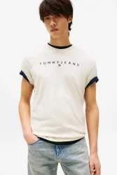 Tommy Jeans T-Shirt - Desert Sand Dune L Herren