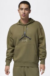 Jordan Kapuzensweatshirt - Medium Olive M Herren