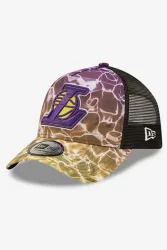 New Era Trucker Cap / Snapback - LA Lakers - Purple + Green + Yellow Einheitsgroesse Herren