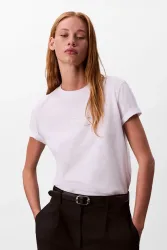 Calvin Klein Jeans T-Shirt - Brilliant White M Damen