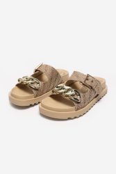 Guess Fatema Pantoletten - Beige EU37 Damen