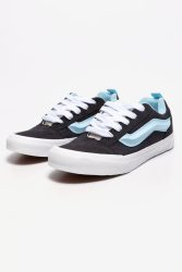 Vans Knu Skool Sneaker - Retro Sport Grey + Blue EU36 Kids