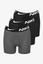 Nike Dreierpack Boxershorts - Schwarz + Dunkelgrau S Kids