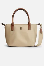 Tommy Hilfiger, Tommy Hilfiger - Tote-Bag, für Damen, Beige, One Size