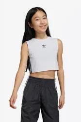 Adidas Originals Adicolor Crop Tanktop - White 140 Kids