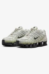 Nike Shox TL Sneaker - Light Bone + Off Noir + Olive Aura EU39