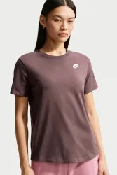 Nike Sportswear Club Essentials T-Shirt - Tattoo S Damen