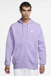 Nike Sportswear Club Kapuzensweatjacke - Lilac S Herren