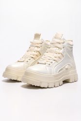 Buffalo Aspha NC Plateau Winterstiefelette - White EU37 Damen